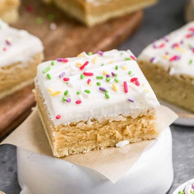 Sugar Cookie Bars