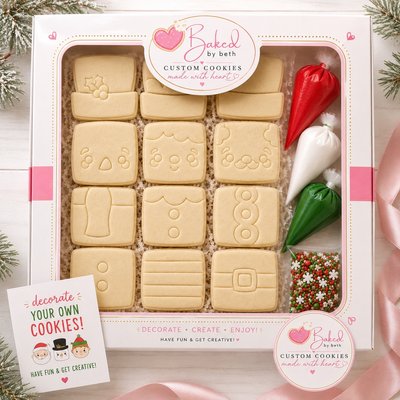 Pre-Order CHRISTMAS- Decorate Your Own Cookie kits 