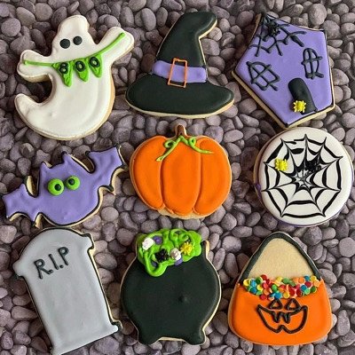 Halloween Dozen Cookies 