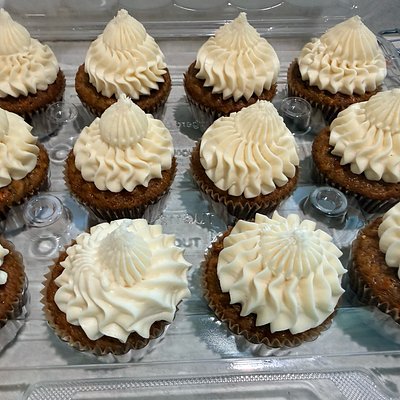 GF Carrot Cake Cupcakes 