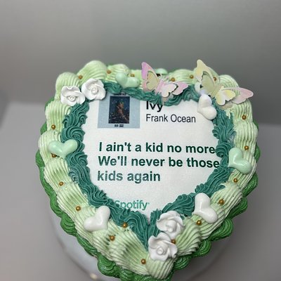8 Inch Heart Cakes 