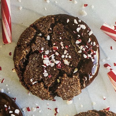 Double Chocolate Peppermint Sugar Cookies 