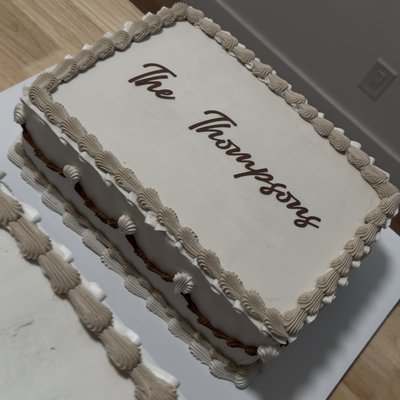 Quarter Sheet Cake 