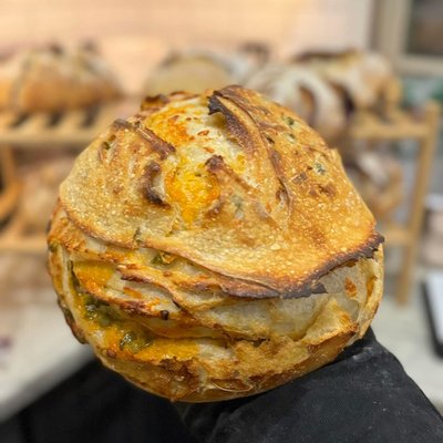 Jalopeno & Cheddar Sourdough Loaf