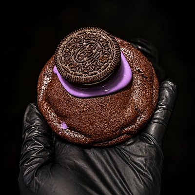 Ube Oreo Cheesecake Cookie 
