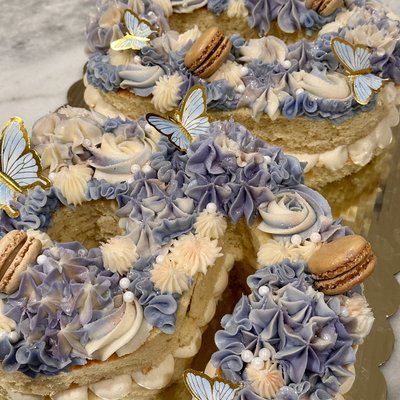 Luxury Number Cakes - 2 Numbers 