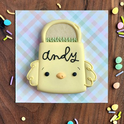 PERSONALIZED Chick Basket