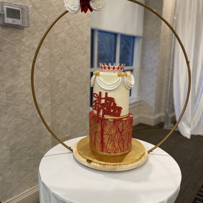2 Tier Custom Cake