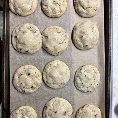 Sourdough Chocolate Chip Cookies