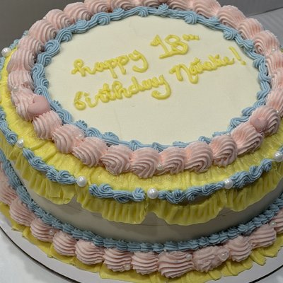 8 inch CUSTOM CAKE: classic flavor