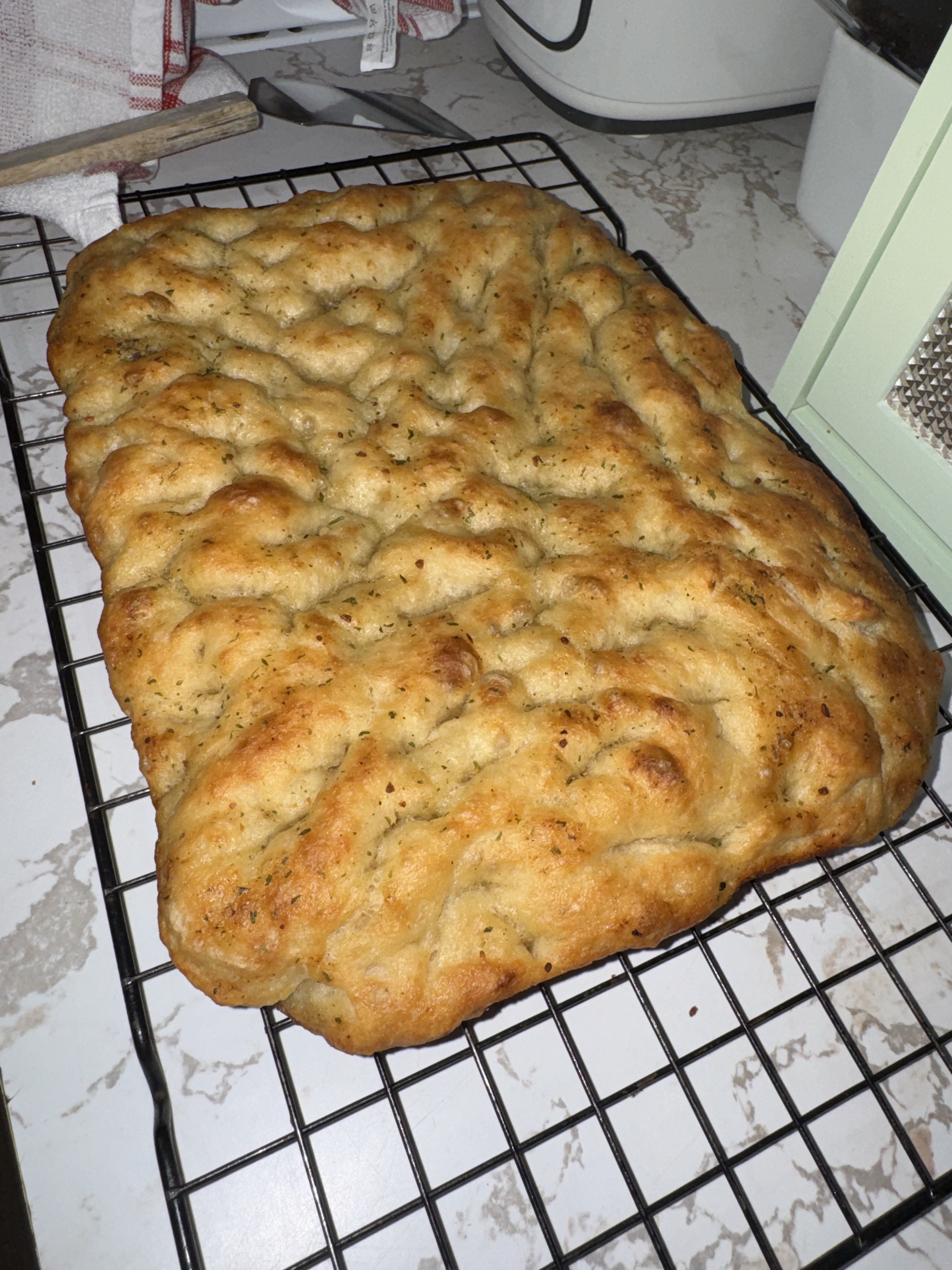 Sea Salt & Olive Oil Focaccia