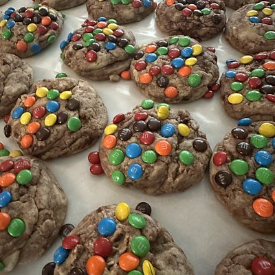 Cocoa Dusted M&M