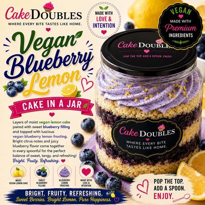 Vegan Blueberry Lemon