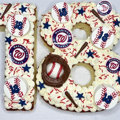 Churro Cheese cake Initials/Numbers