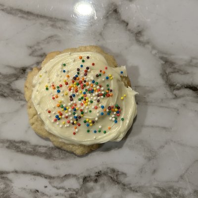 Frosted Sugar Cookies 