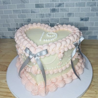 Heart cakes
