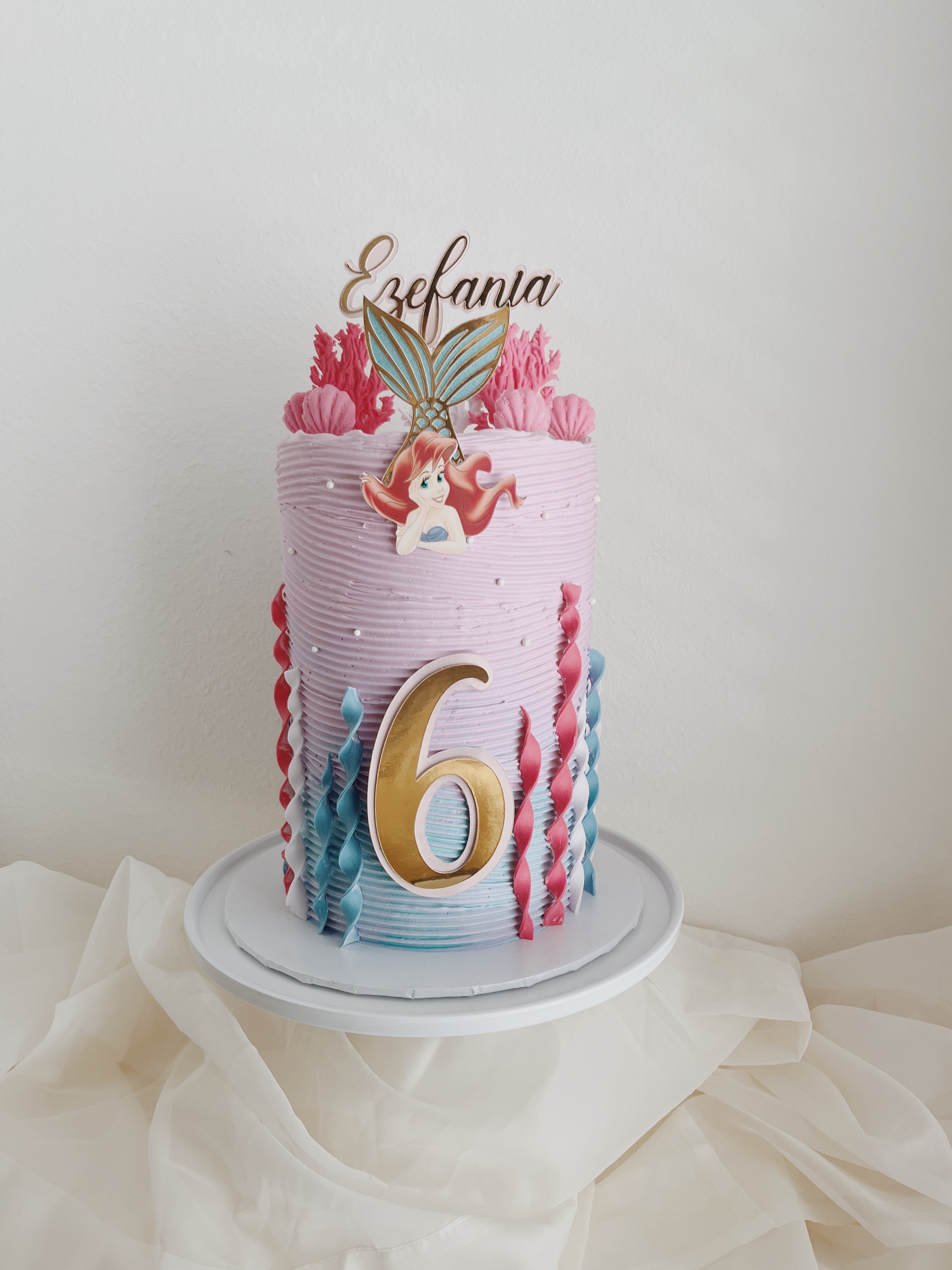 6” Double Barrel Cake