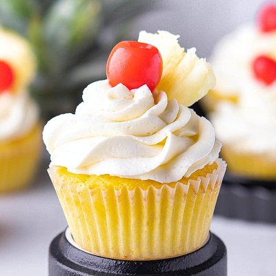 Pina Colada Cupcake