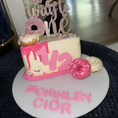 Half Birthday Cake