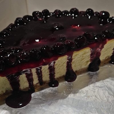 Lemon-Blueberry Cheesecake