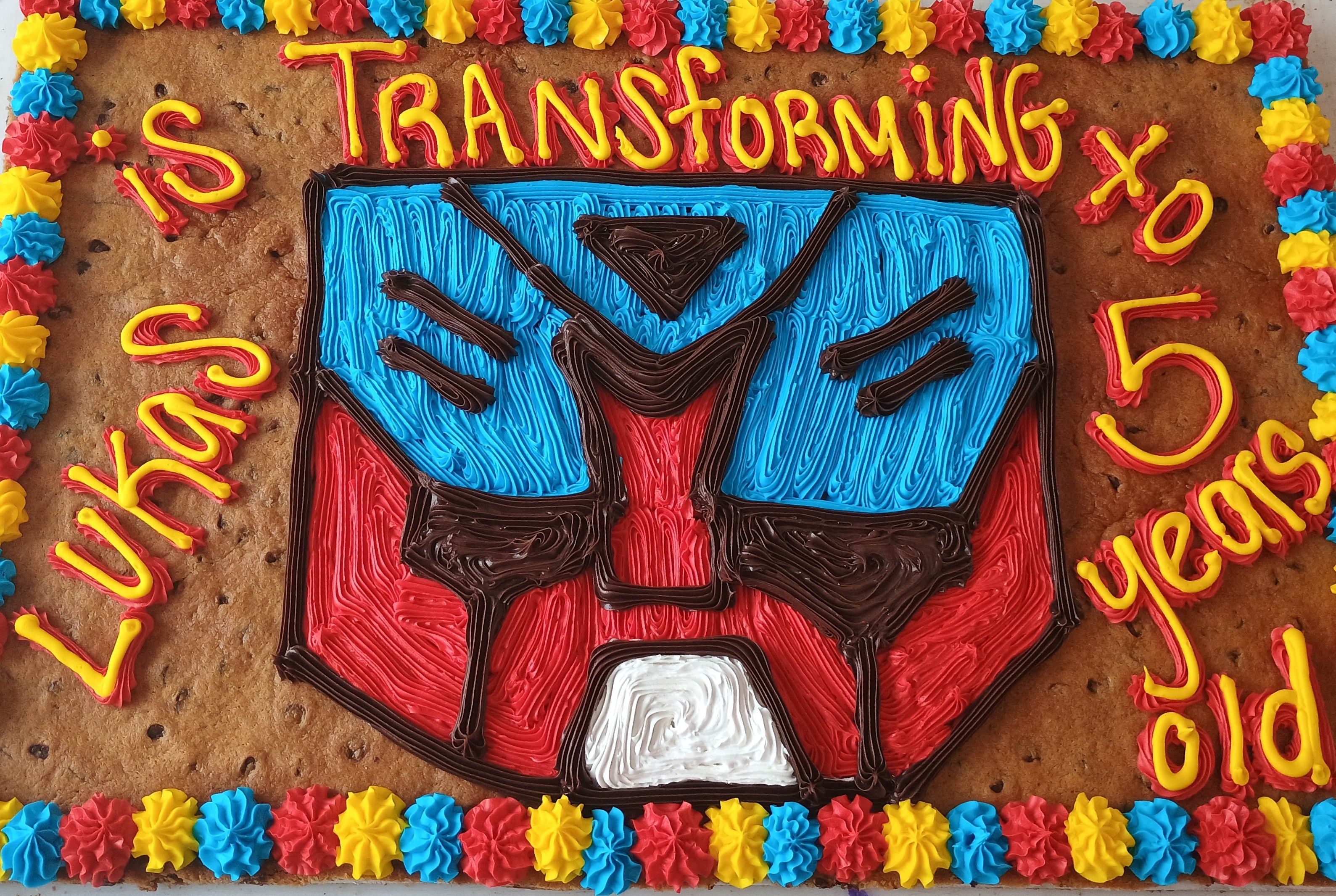 Pan Size Cookie Cake 