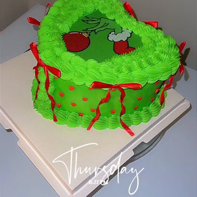 8in Double Layer Themed Cake (Heart) 