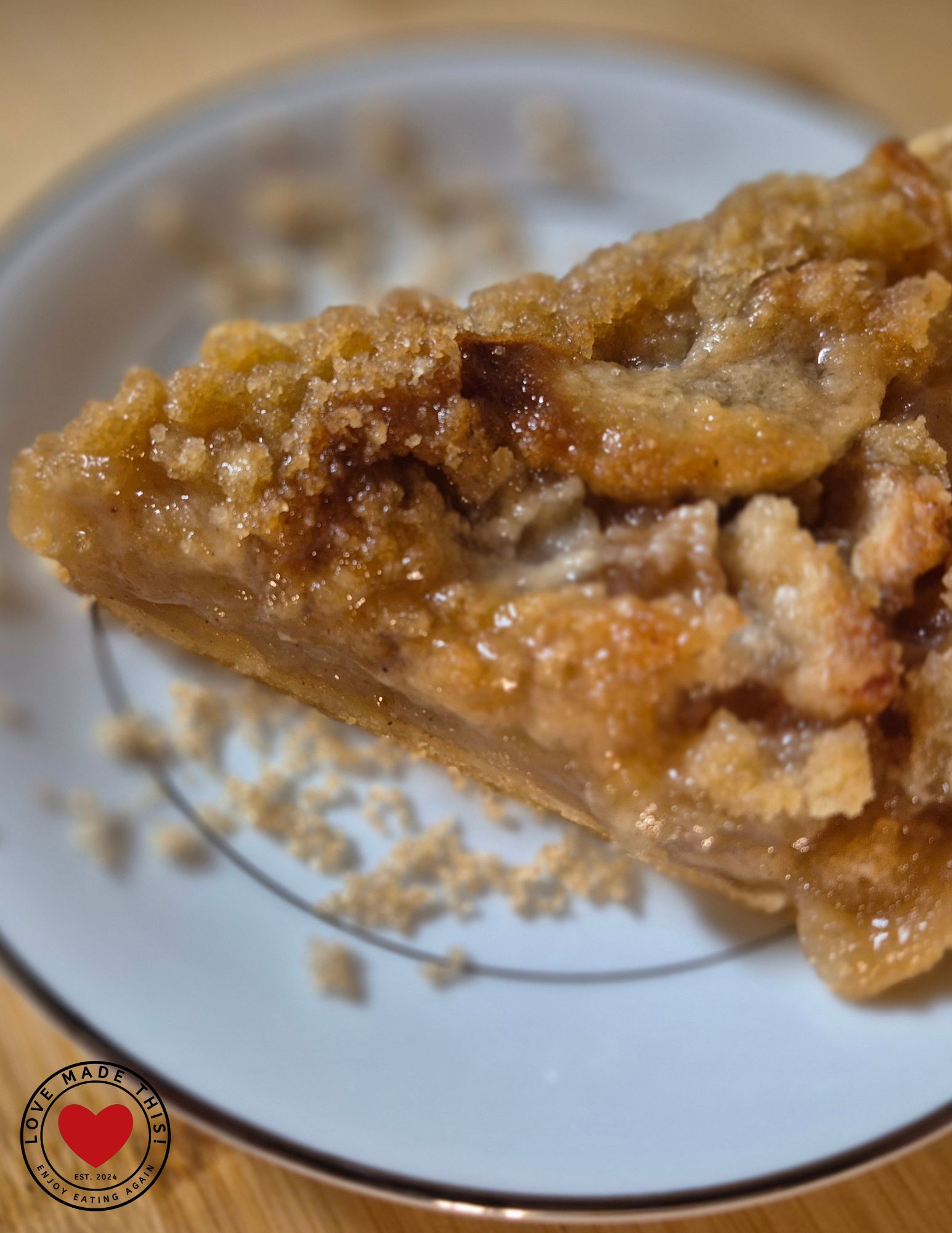 Gluten-free Dutch Apple Pie