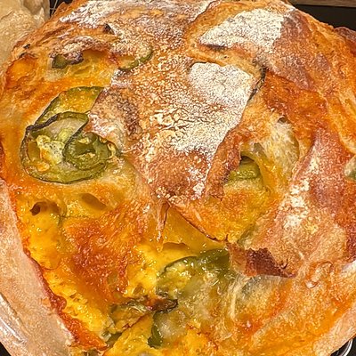 Jalapeño Cheddar Boule  