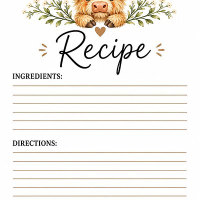 Recipe Cards#33