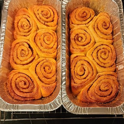 The 'big 6' Caramel Rolls