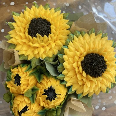 Wish Upon A Sunflower Bouquet - 3 Count