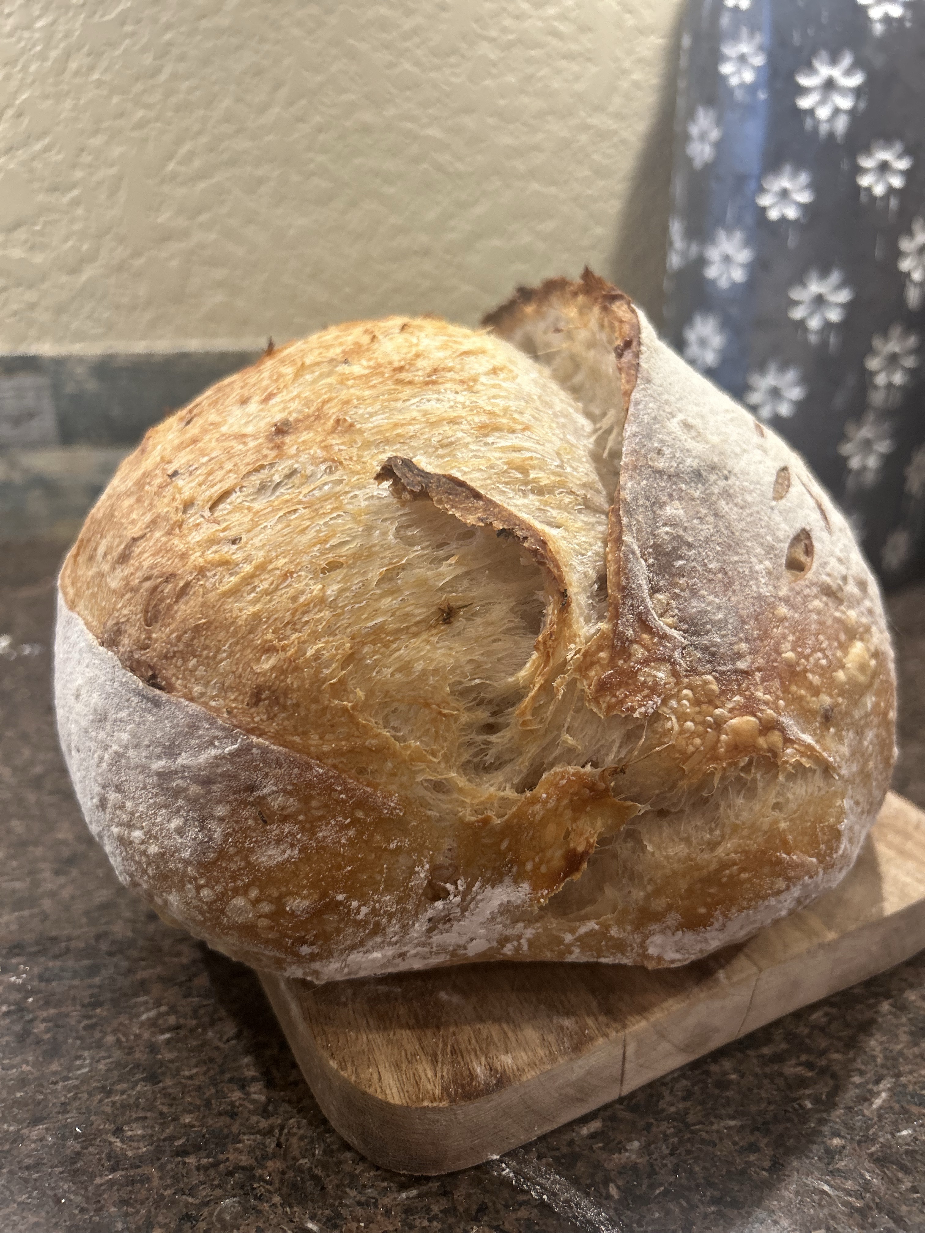 Garlic Chive Sourdough 
