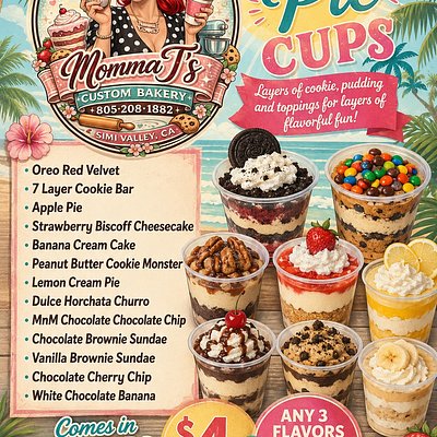 Cookie Pie Cup Variety Pack (choose 3)
