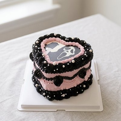 6 Inch Heart Cake 