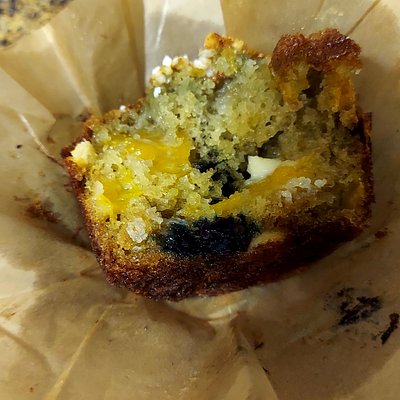 Blueberry-Creamsicle Muffins - 1/2 Dozen