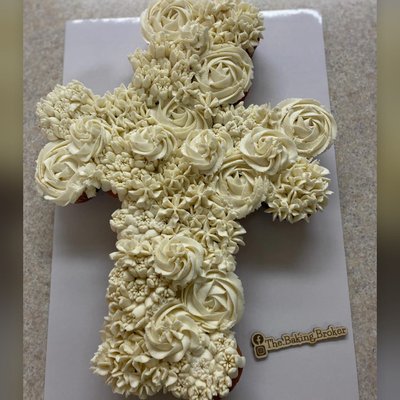 Cross Pull Apart Cupcakes