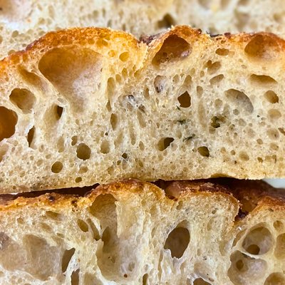 Tuscan Basil Sourdough Focaccia