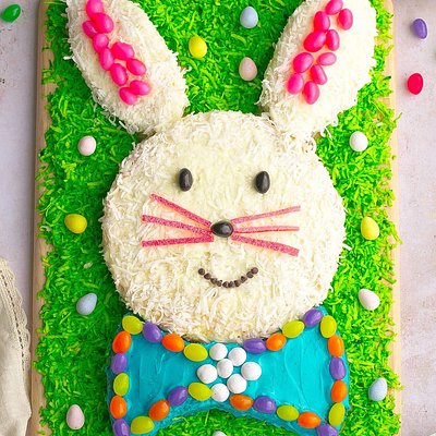 Old Fashioned Easter Bunny Cake