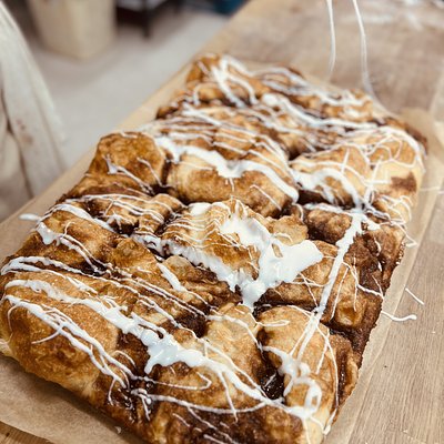 Cinnamon Roll Sourdough Focaccia 