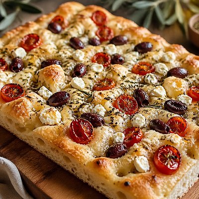 Classic Aegean Focaccia