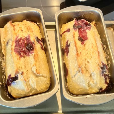 Sugared Lemon Blueberry Sourdough