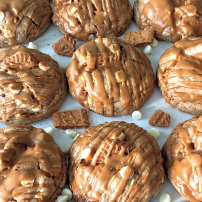 Stuffed Cookie Butter Cookies