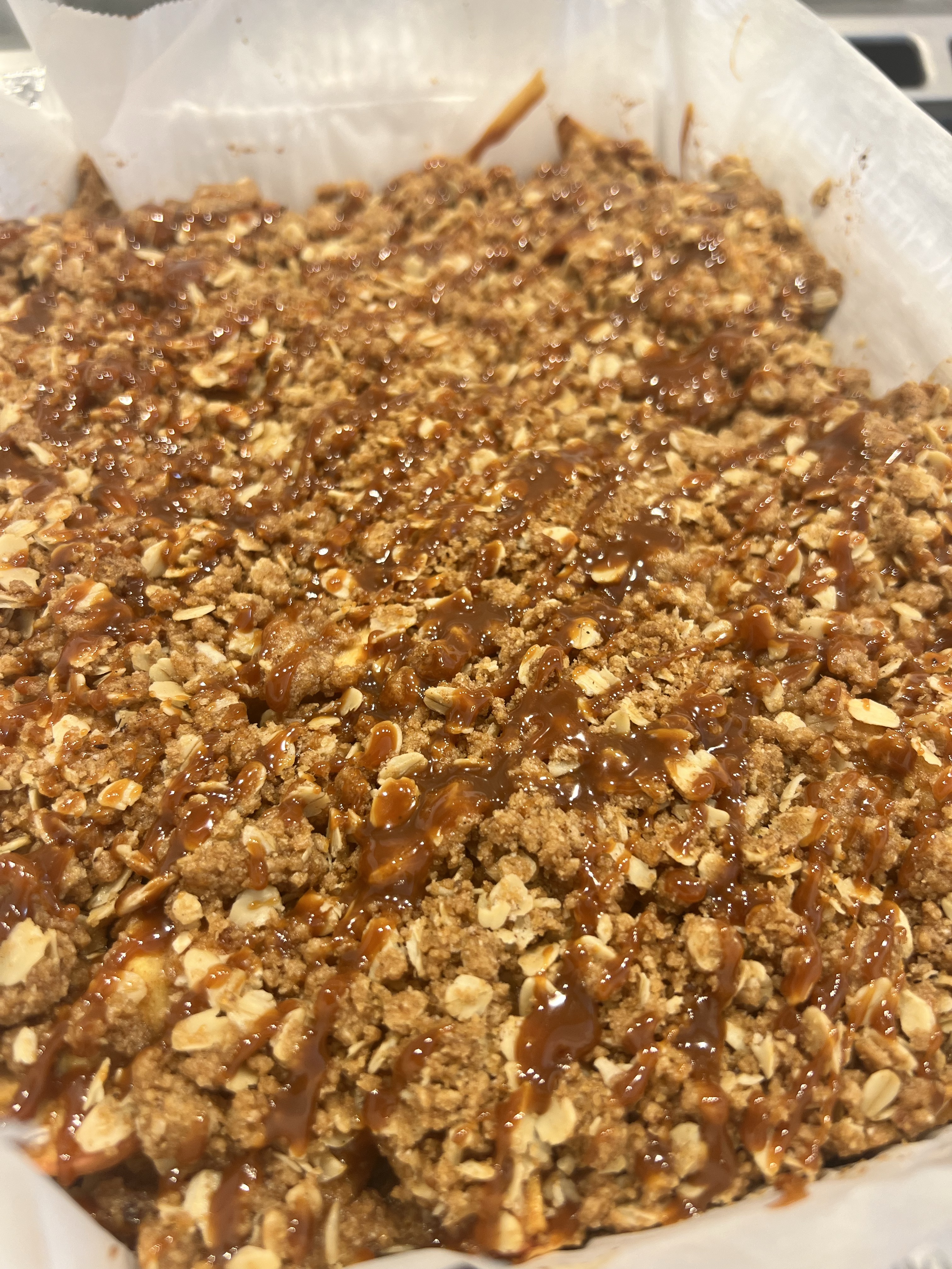 Bourbon Apple Crisp