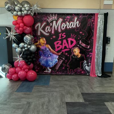 8x8 Backdrops/Ballon Garland