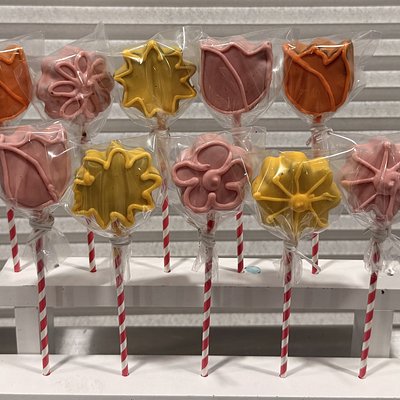 One Dozen Decorated Cake Pops 