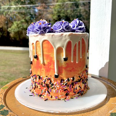 Small Halloween Cake