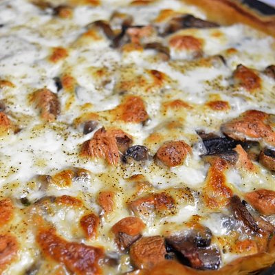 The Mushrooms Mozarella Quiche - Individual 4"