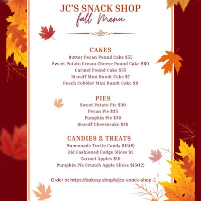 Fall sale Flyer