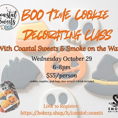 Boo Time cookie class 