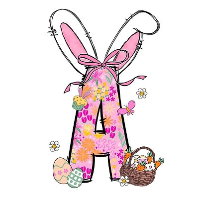 Easter Initial Oreo 